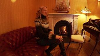 Ariel Anderssen Velvet Clad Babysitter Plans Spanking (Ariel Anderssen)