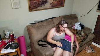 Dixie Spanked for Not doing the Dishes (LadyMissy)