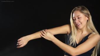 Adriana Shows Arm Hair in New Ways (Custom Fetish)