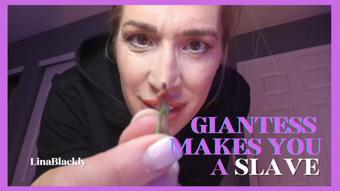 Giantess Lina Steals You for a Ransom and Sex Slave (LinaBlackly)