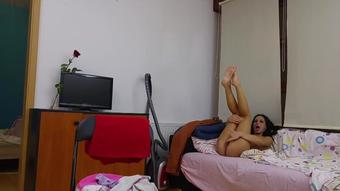3some fun in models flate with Samanta (Gina Gerson Real)