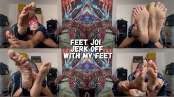 Feet JOI - Jerk Off with my Feet (Gypsy Maya)