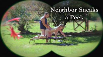 Neighbor Sneaks a Peek Through Garden - Aug 8, 2022 (HouseWifeGinger)