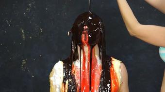 Scarlett's First Messy-With Julie Close (Custom Fetish)