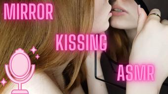 Mirror Kissing ASMR - March 06, 2022 (WetSchoolGirl)