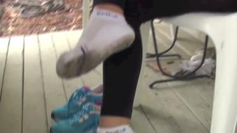 Ava Dirties Reebok Socks (Custom Fetish)
