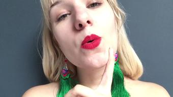 Lipstick joi (Goddess Vanessa)