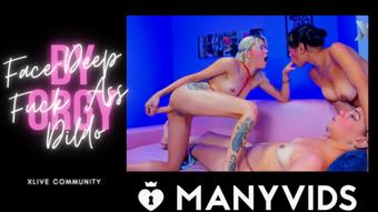 perverts play with saliva fuck eachOther (Xlivestudio)