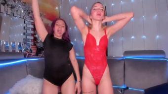 Dancing to the rhythm of hot pussies (Caramel_Girls)