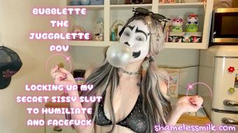 Clown Keyholder Feminization Humiliation Facefucking POV (moreshameless)