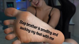 My Step Brother is Biggest Toe Monster - April 08, 2023 (MiaMelone)