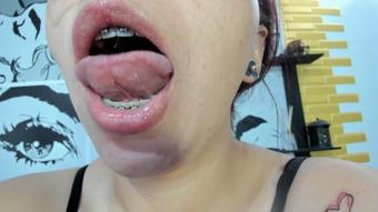 Saliva Sensation Junkie: Seeking Spit Sensations Constantly (Coconutsex)
