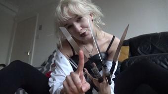 Edward SCISSORhands domme (Goddess Vanessa)