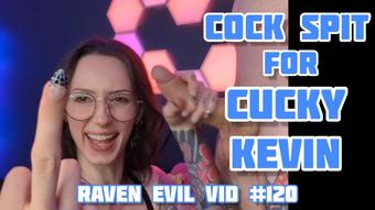 Cock Spit for Cucky - femdom pov HUGE facial (RavennDick)