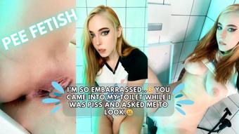Step sister showed you how girls pee (MollyRedWolf)