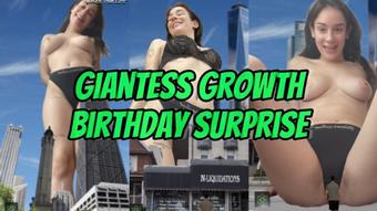 Bella in Giantess Growth Birthday Surprise SFX (LTLGiantessClips)