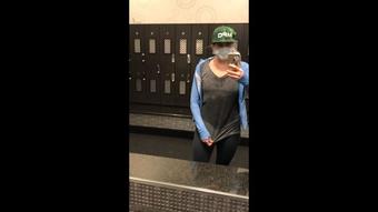 Titty Tues. post workout sweat check (Paula1817)