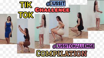 BUSS IT TIK TOK CHALLENGE WITH CLOTHING CHANGES HOT BRUNETTE (Shanaxnow)