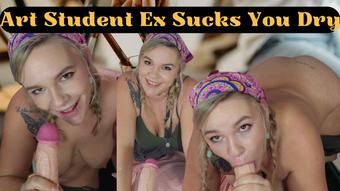 Art Student Ex Sucks You Dry - March 17, 2023 (MILF Nikki Lynn)