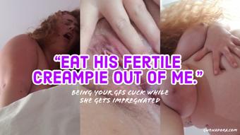 Cum Eating ur GF's Impregnation Creampie - August 21, 2019 (Gwen Adora)