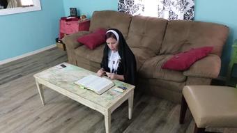 Father Plants His Seed in Christian Nun - July 01, 2018 (Jane Cane)