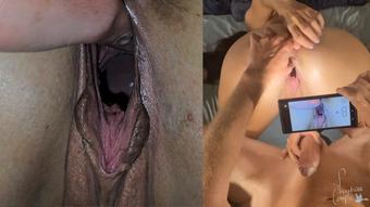 Double camera angle fisting, gaping and huge cumshot (IncandescentCouple)