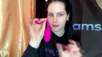 Anna Shows Vibro Egg From Sohimi (Anna_Sky)