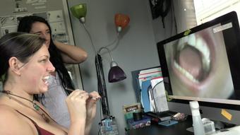 Luna & Vanessa - Endoscope Mouth Tour (Ginary)