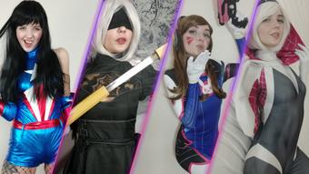 FARTING COMPILATION vol 2 - Oct 31, 2020 (Lil cosplay slut)