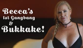 Milfbecca 1St Bukkake Gangbang (Milf Becca)