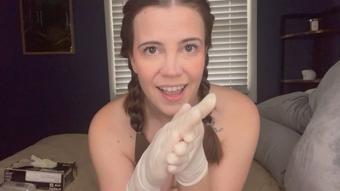 tight white gloves & my tight asshole - January 11, 2023 (maggierosexo)