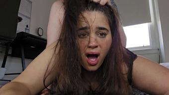 GF gets HARD FUCK from her SIDE DICK while cuck BF watches (Lucia Gomez)