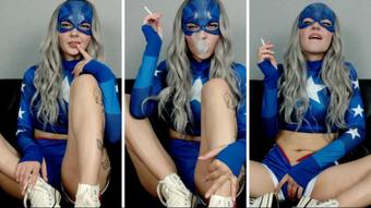 Stargirl - smoke and touch myself - Aug 30, 2021 (Lil cosplay slut)