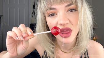 Spit Fetish w. LollyPop POV - August 03, 2023 (RealCobraCummander)