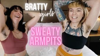 Bratty Girls Sweaty Hairy Armpits (jadelussuria)