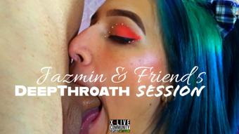 BDSM + Anal fuck by dildo to Jazmin (Xlivestudio)