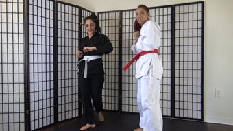 CLEO & STEFANIA KARATE PRACTICE - March 24, 2022 (RoxieRaeFetish)