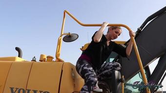 Gypsypage Brazenly Pissed Off From The Excavator (GypsyPage)