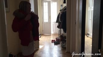 Naughty walking for Theo (Gina Gerson Real)