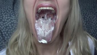 Yogurt Mouth (Goddess Vanessa)