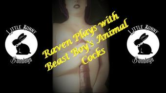 Raven Plays with Beastboy's Many Cocks - Aug 4, 2021 (LittleBunnyB)