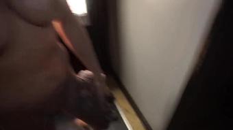 Behind The Gloryhole (hollyhotwife)