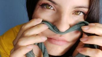 smelling my body and my underwear - March 08, 2021 (Tatits)