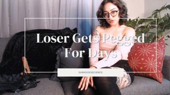 Loser Gets Pegged For Days (saradoesscience)