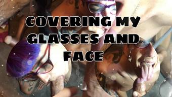 POV BLOWJOB cum face and glases (Gypsy Maya)
