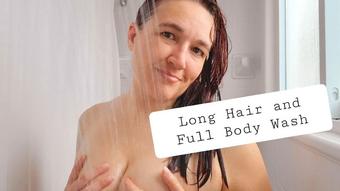 Long Hair and Full Body Wash Shower - March 25, 2023 (AlleriaMystic)
