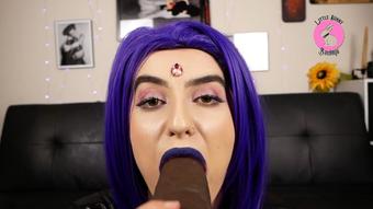 Raven BBC Cock Suck - Sep 16, 2022 (LittleBunnyB)