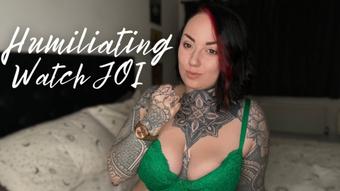 Humiliating Watch JOI (MissValentina)