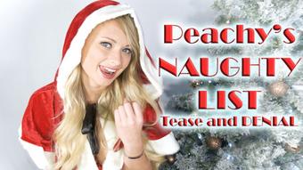 Peachy's Naughty List - Tease and Denial (PeachySkye)