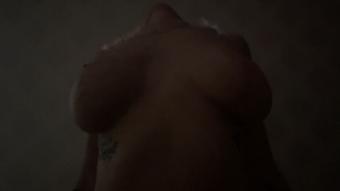Get horny while watching TV with my frie (SweetBlondyVi)